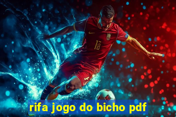 rifa jogo do bicho pdf